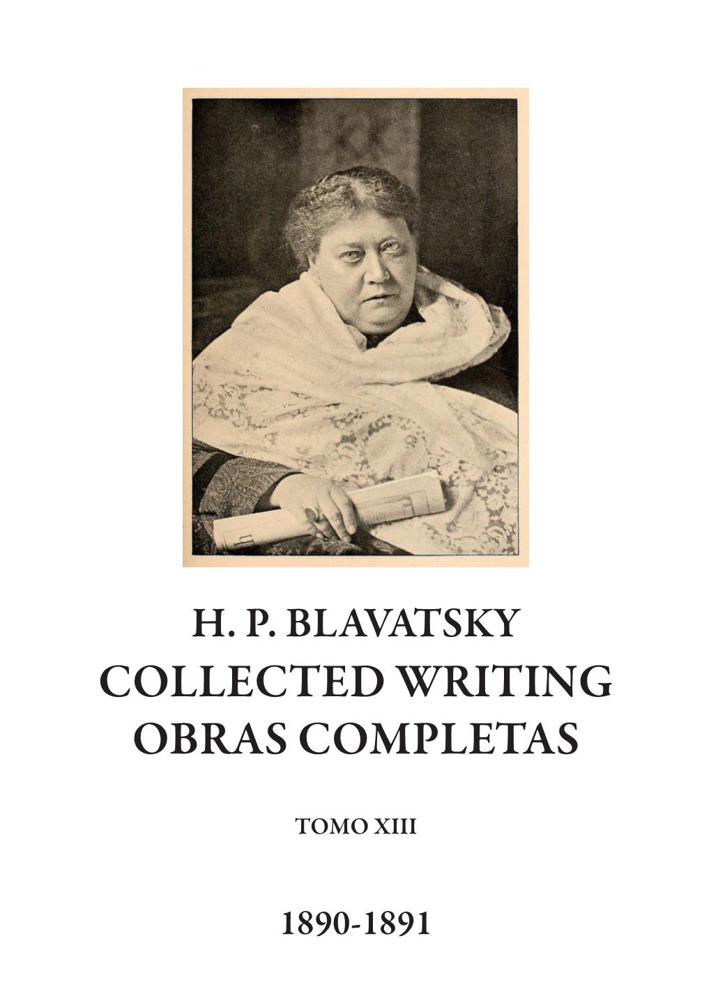 Helena Petrovna Blavatsky