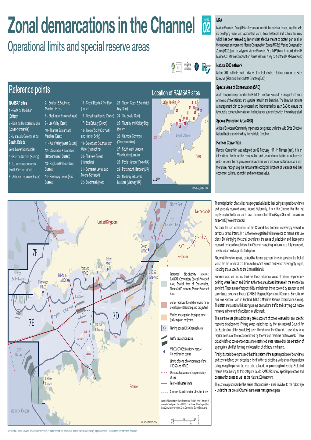 2. Zonal Demarcations in the Channel