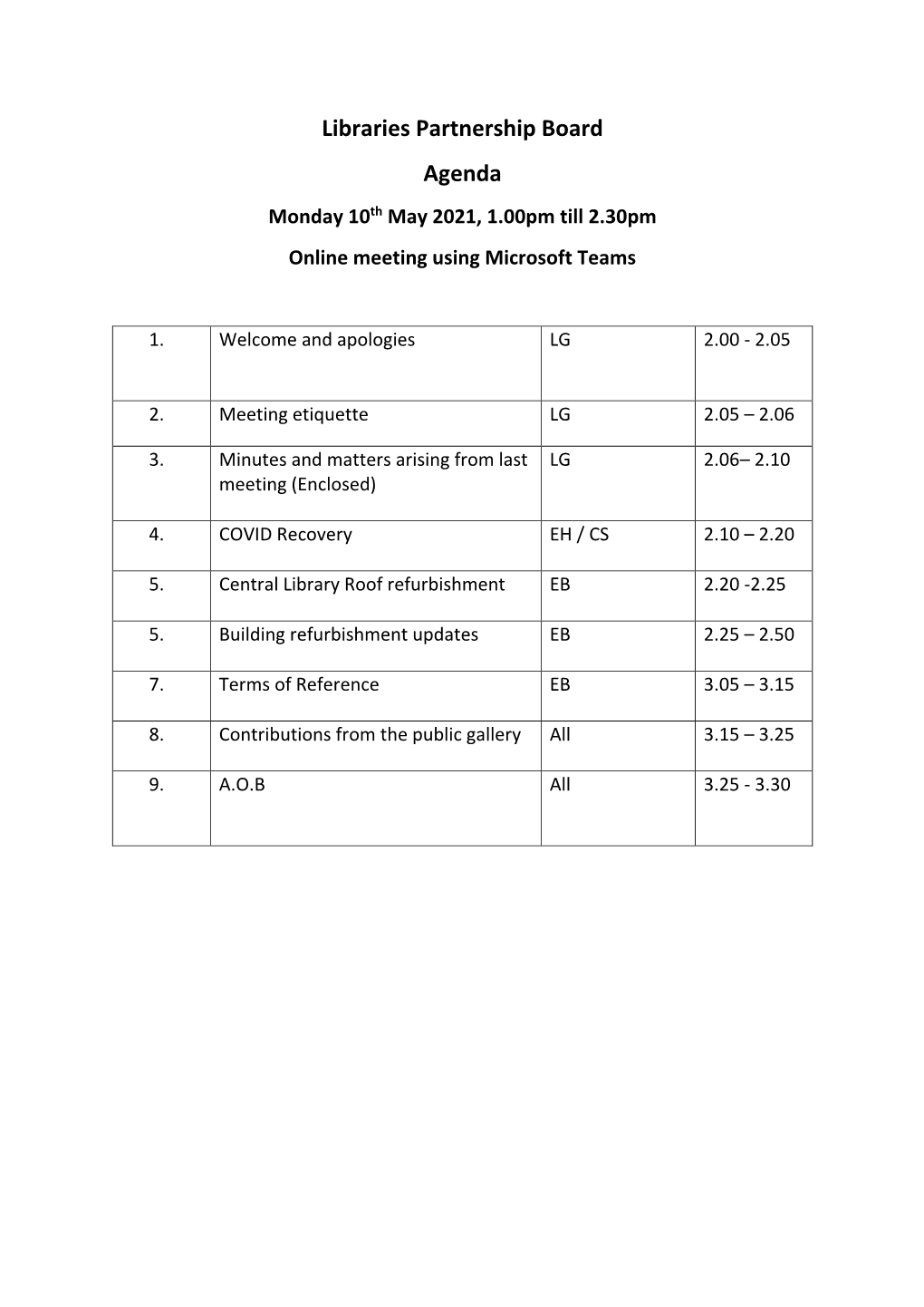 LPB Board Papers 10.05.21