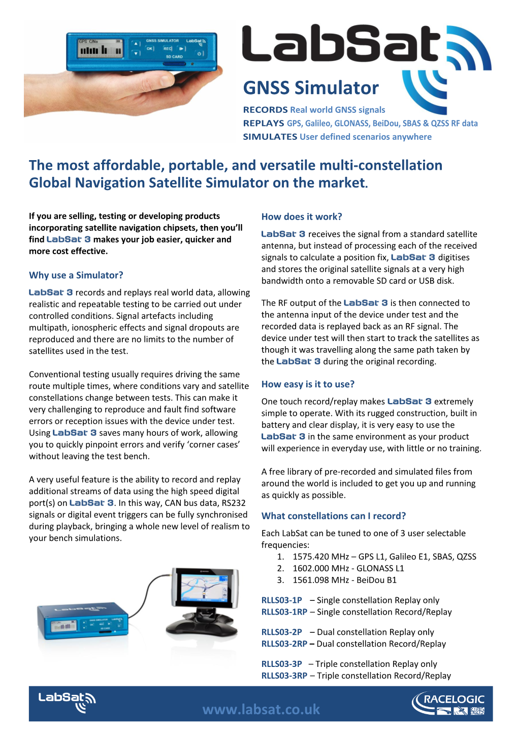 Labsat Flyer