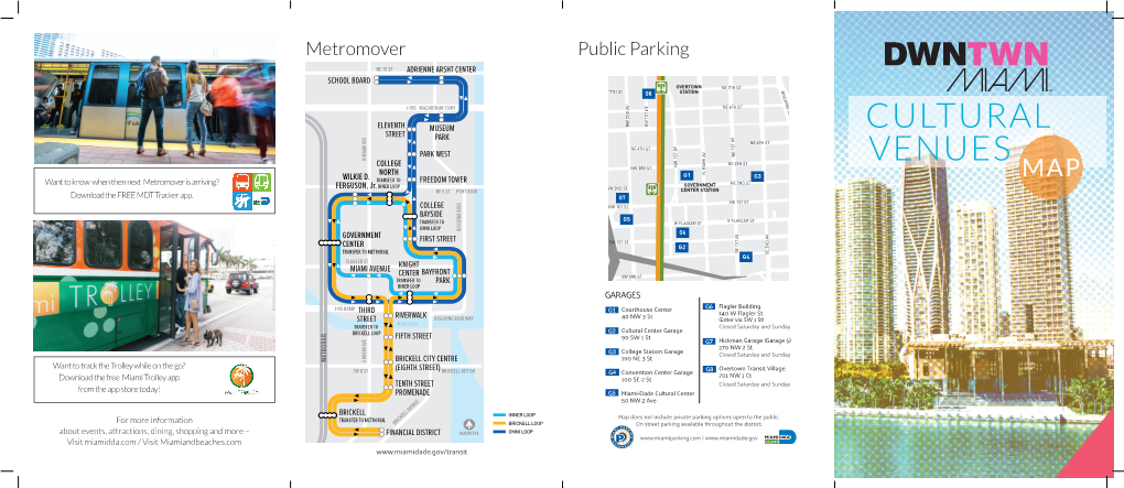 Cultural Nw 5Th St Street Park Ne 4Th St Ne 4Th St Park West Nw 4Th St Portmiami N Miami Ave Ne 3Th St Venues College Nw 3Rd St North Nw 3Rd St G1 G3 Map Wilkie D