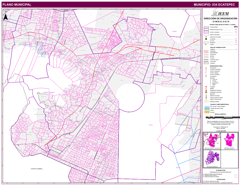 Municipio: 034 Ecatepec Plano Municipal