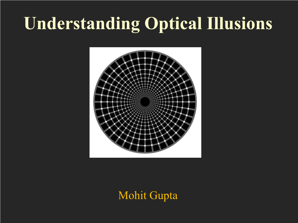 Understanding Optical Illusions