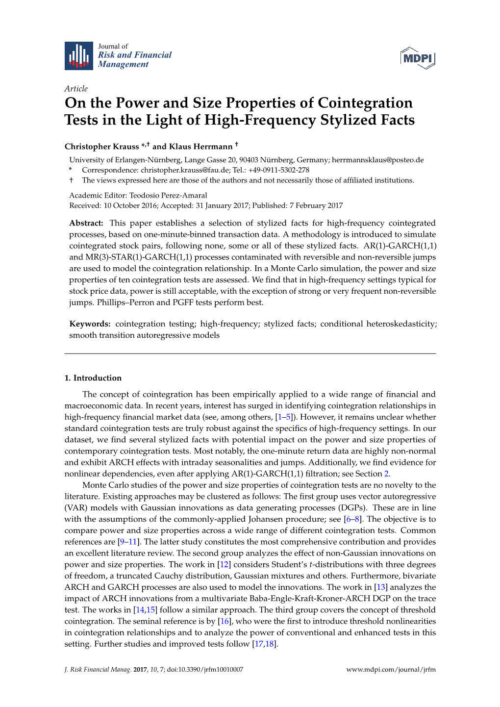 On the Power and Size Properties of Cointegration Tests in the Light of High-Frequency Stylized Facts