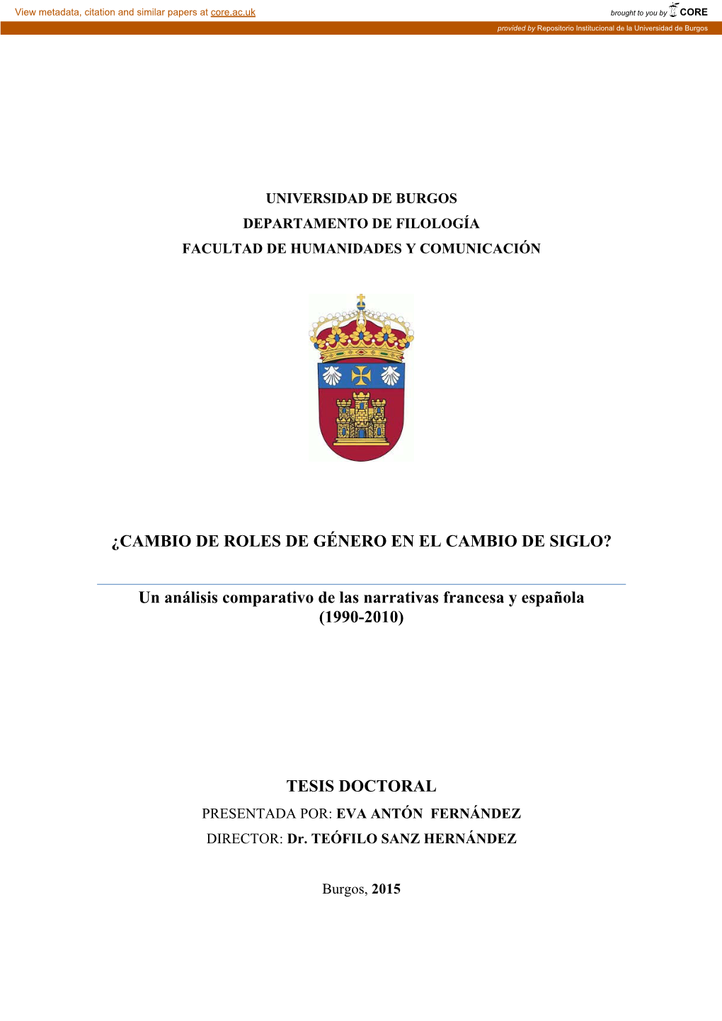 Un Análisis Comparativo De Las Narrativas Francesa Y Española (1990-2010)