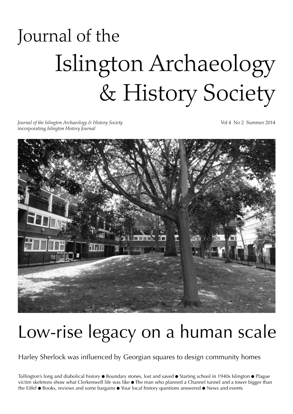 Journal of the Islington Archaeology & History Society