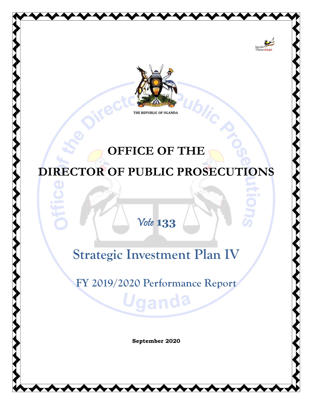 Strategic Investment Plan IV