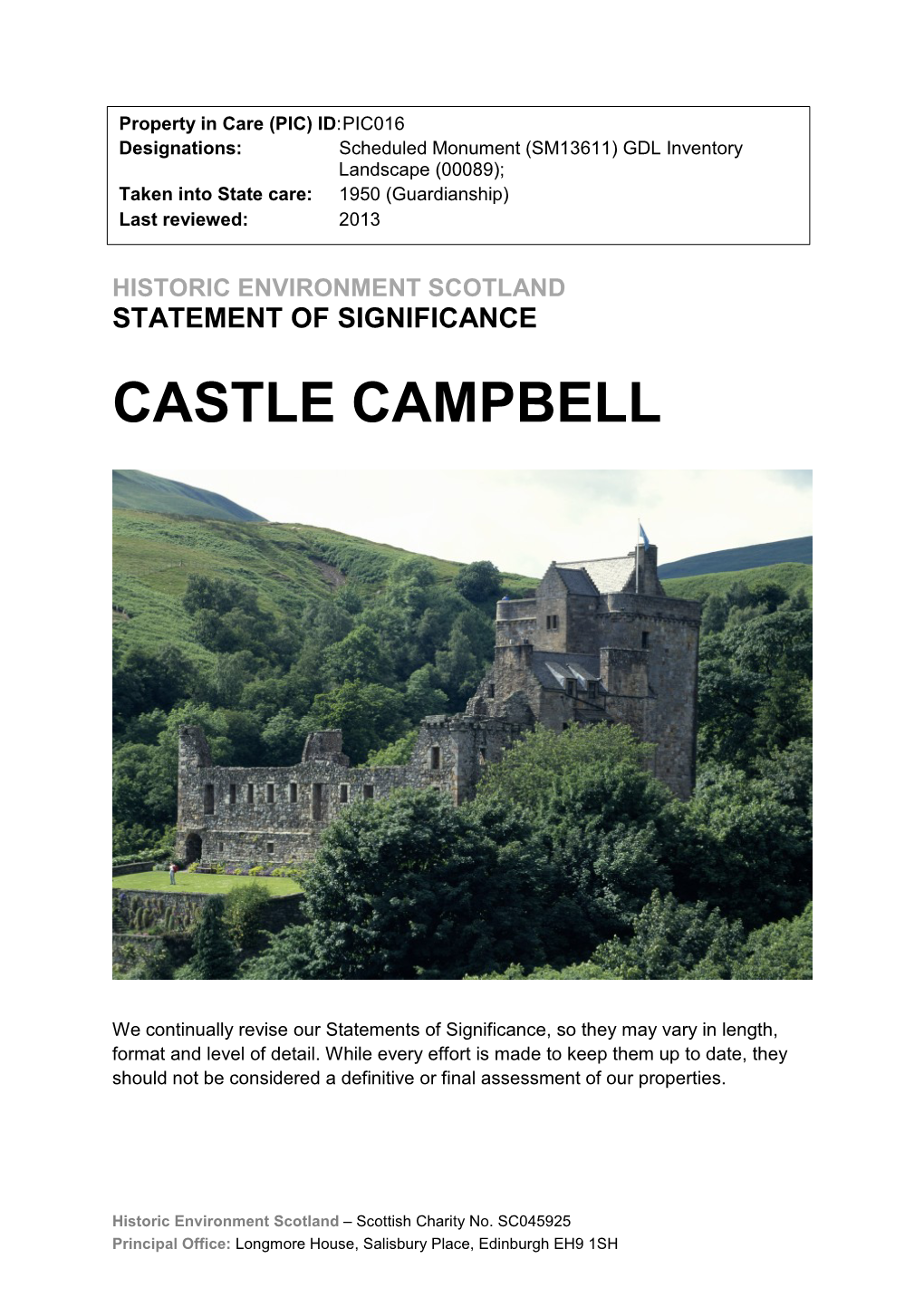 Castle Campbell