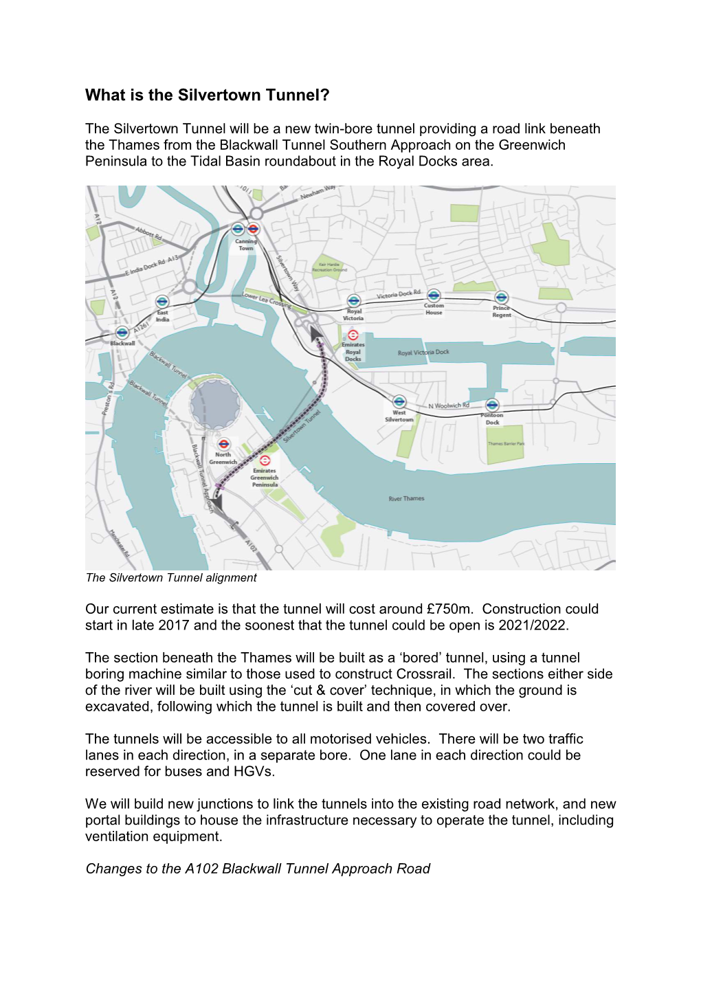 What Is the Silvertown Tunnel?