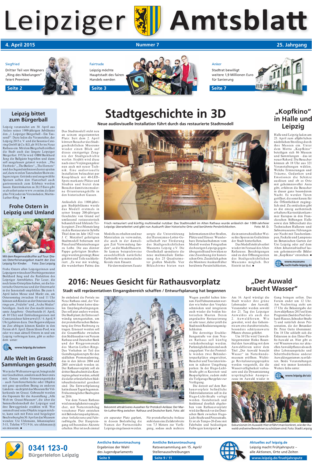 Leipziger Amtsblatt Nr. 07/2015