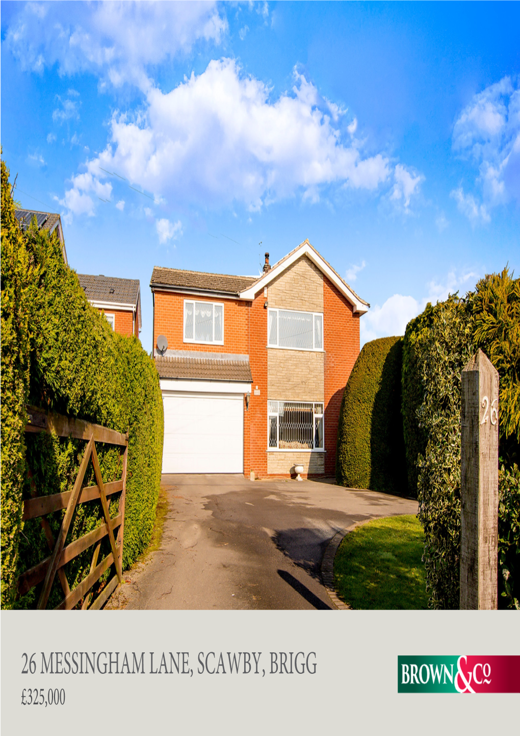 26 Messingham Lane, Scawby, Brigg £325,000