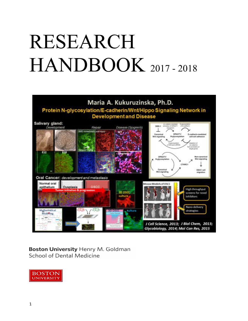 Research Handbook 2017 - 2018