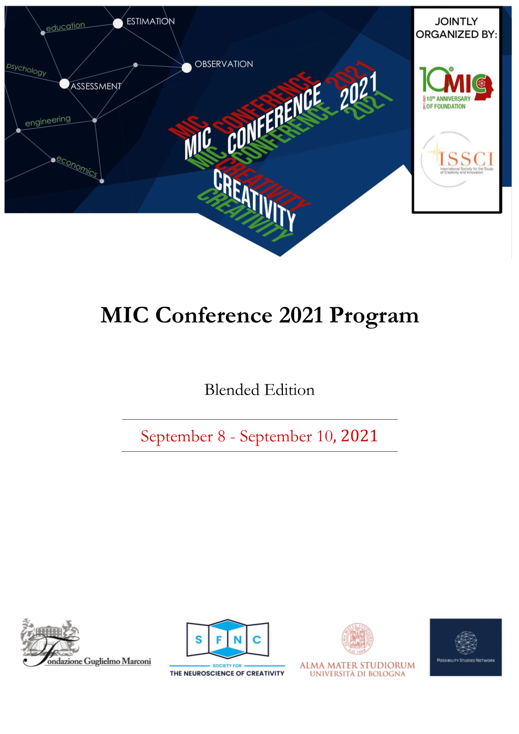 MIC Conference 2021 Program