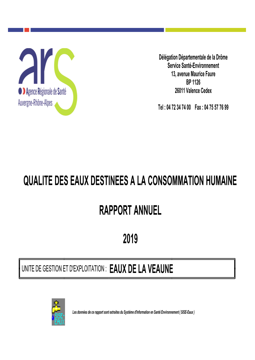 Rapport Annuel 2019 Qualite De L'eau.Pdf