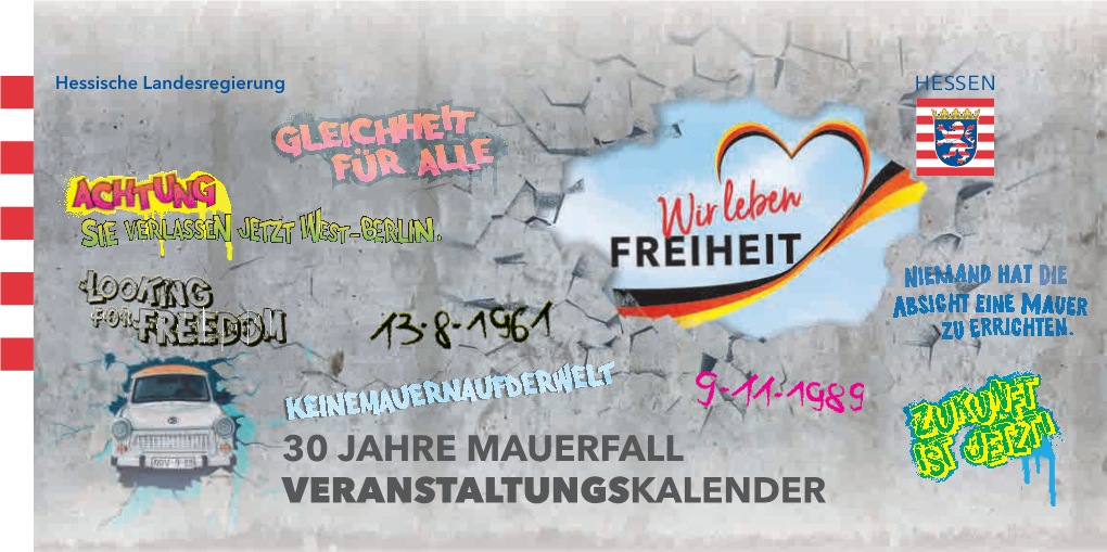 Veranstaltungen 30 Jahre Mauerfall