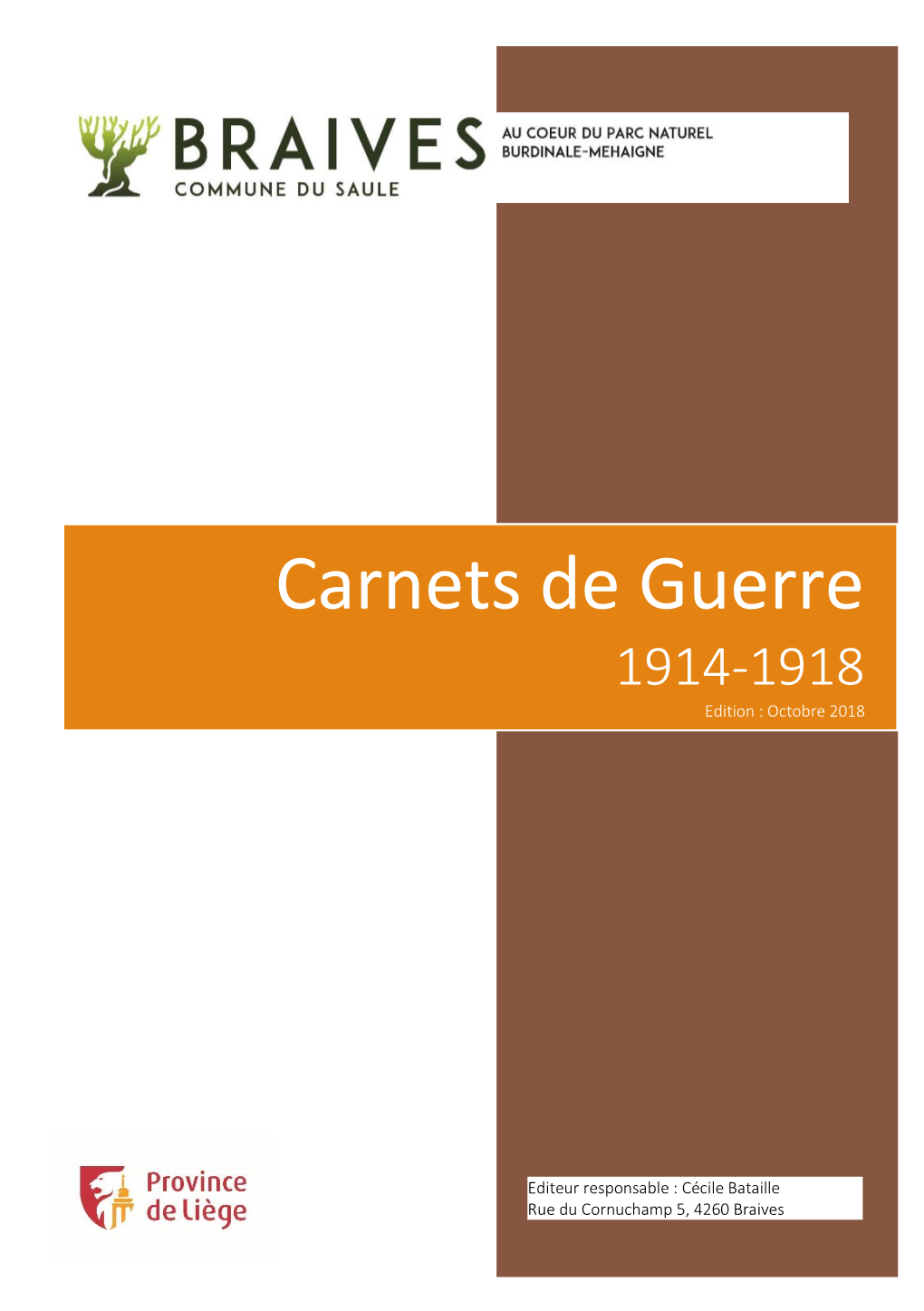 Les Carnets De Guerre 1914-1918
