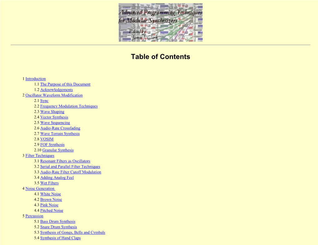 Pdf Nord Modular