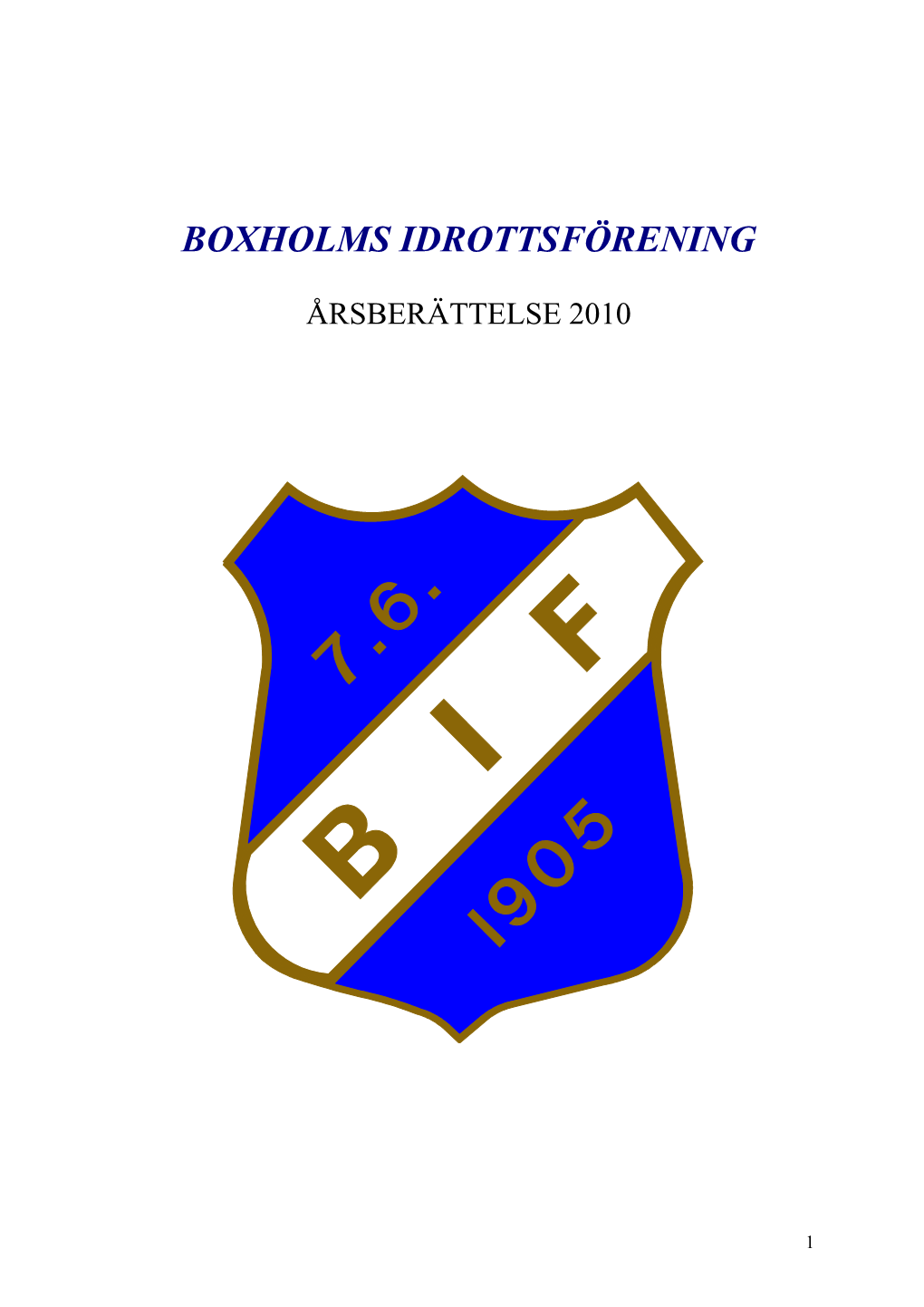 Boxholms Idrottsförening