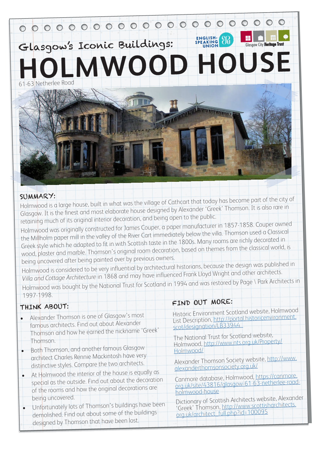 HOLMWOOD HOUSE 61-63 Netherlee Road