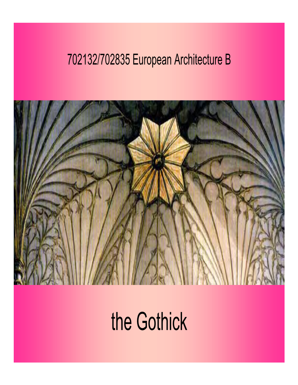 The Gothick COMMONWEALTH of AUSTRALIA Copyright Regulations 1969