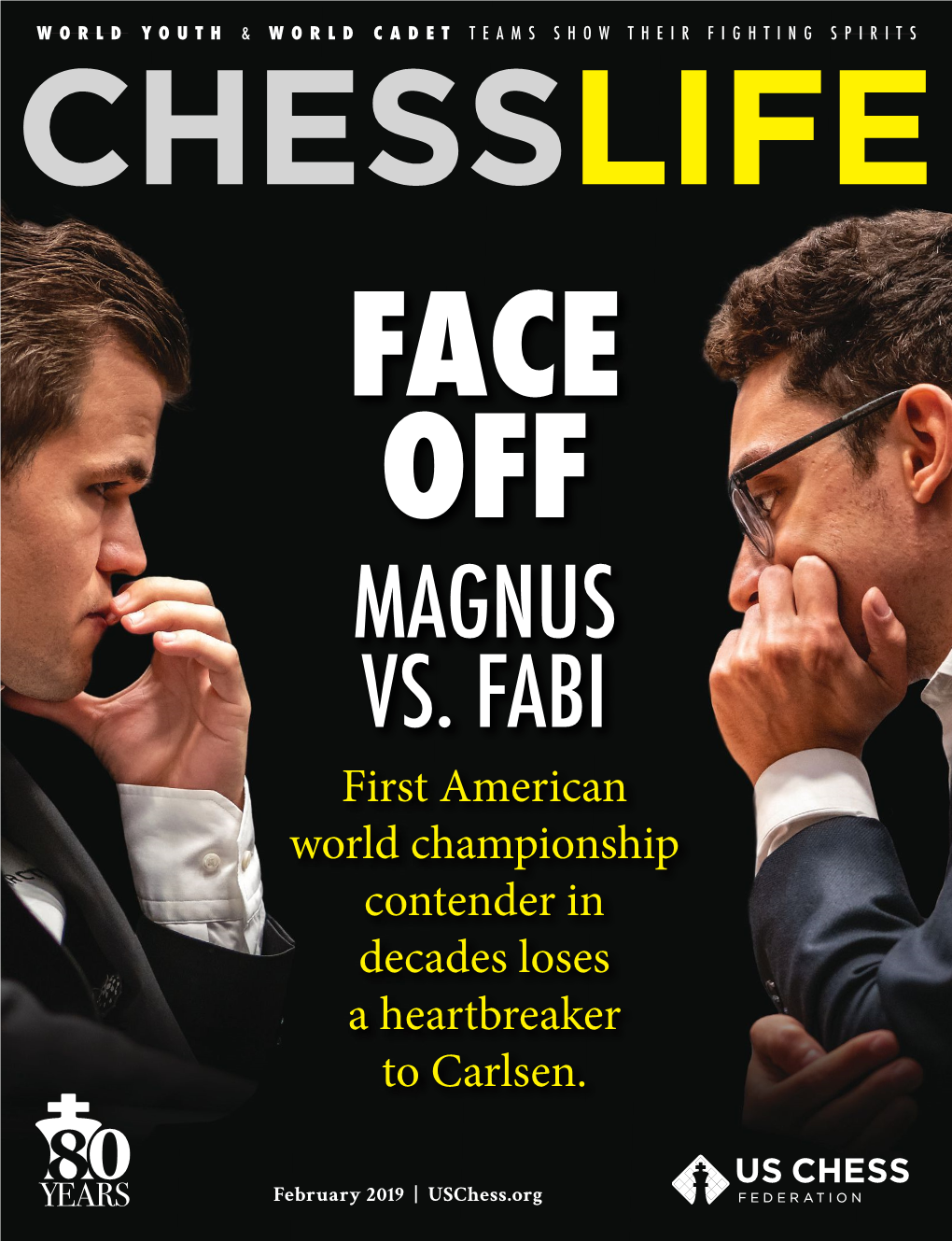 MAGNUS VS. FABI First American World Championship Contender in Decades Loses a Heartbreaker to Carlsen