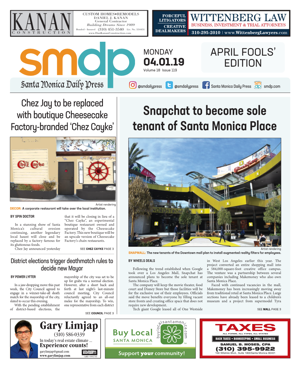 Snapchat to Become Sole Tenant of Santa Monica Place