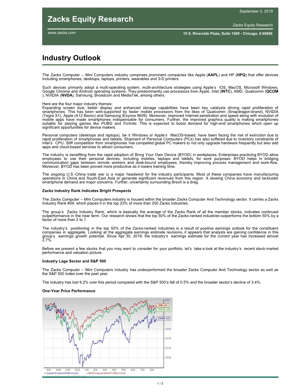 Zacks Equity Research Zacks Equity Research