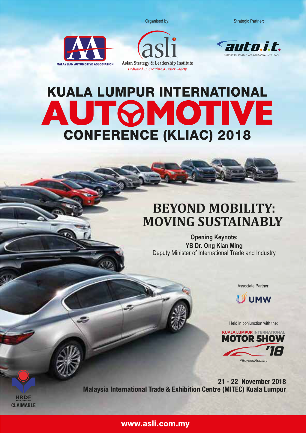 Kuala Lumpur International Aut Motive Conference (Kliac) 2018