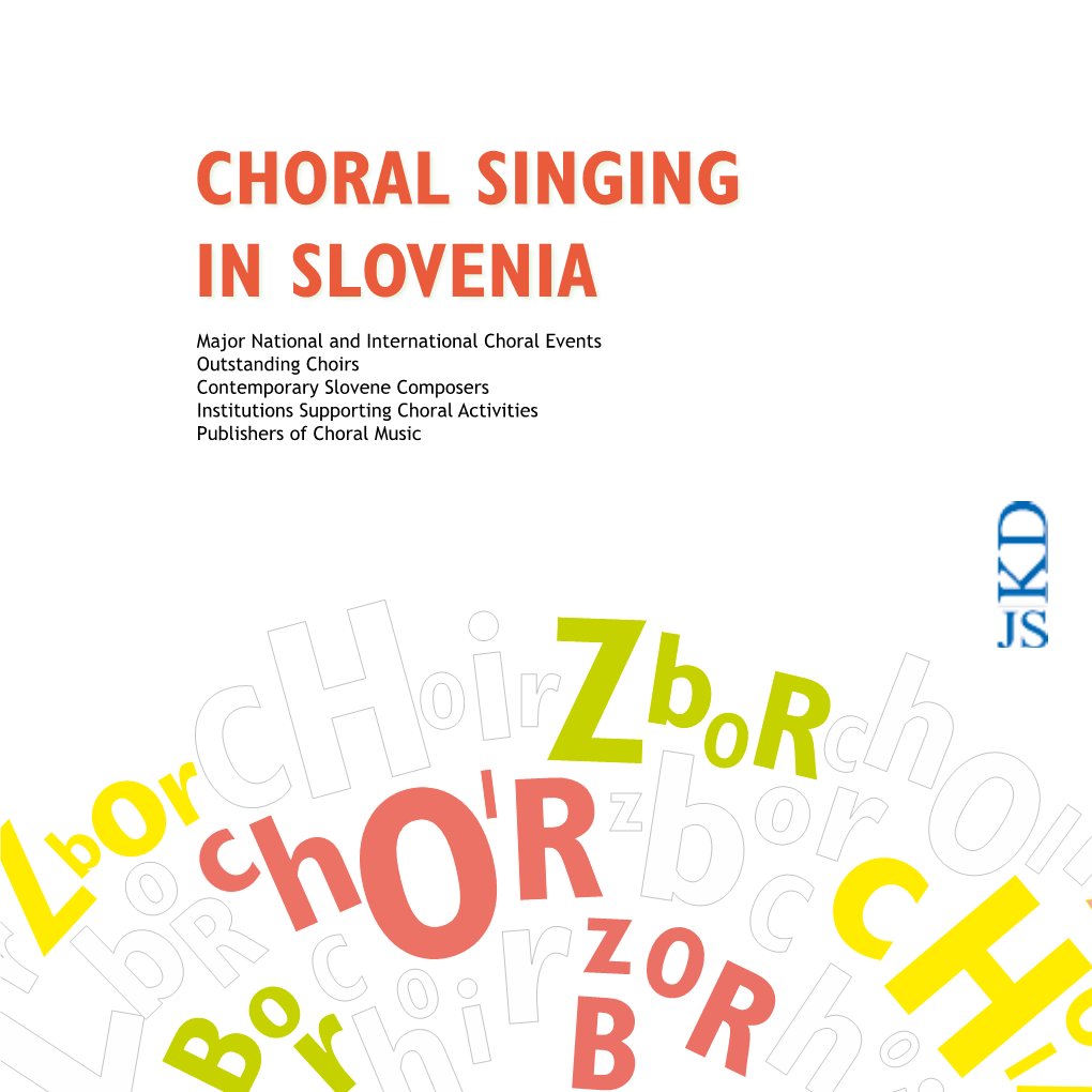 Choral Singing in Slovenia