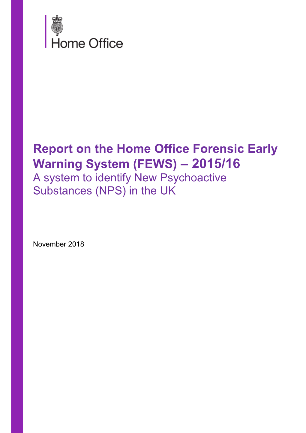 FEWS Annual Report 15/16