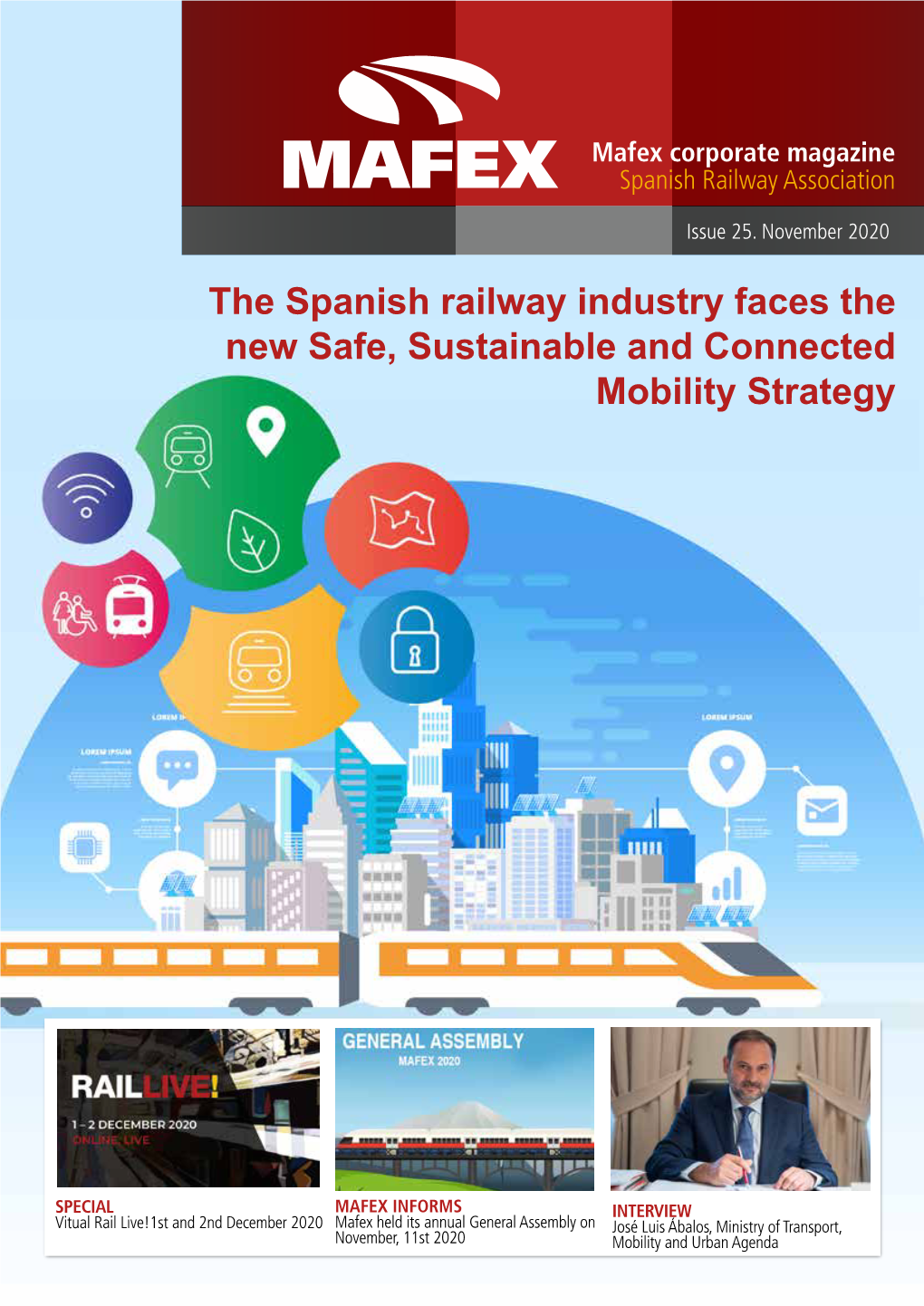 The Spanish Railway Industry Faces the New Safe, Sustainable and Connected Mobility Strategy