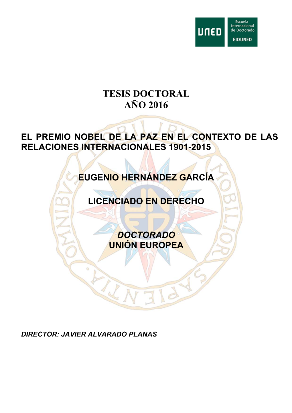 Tesis Doctoral Año 2016