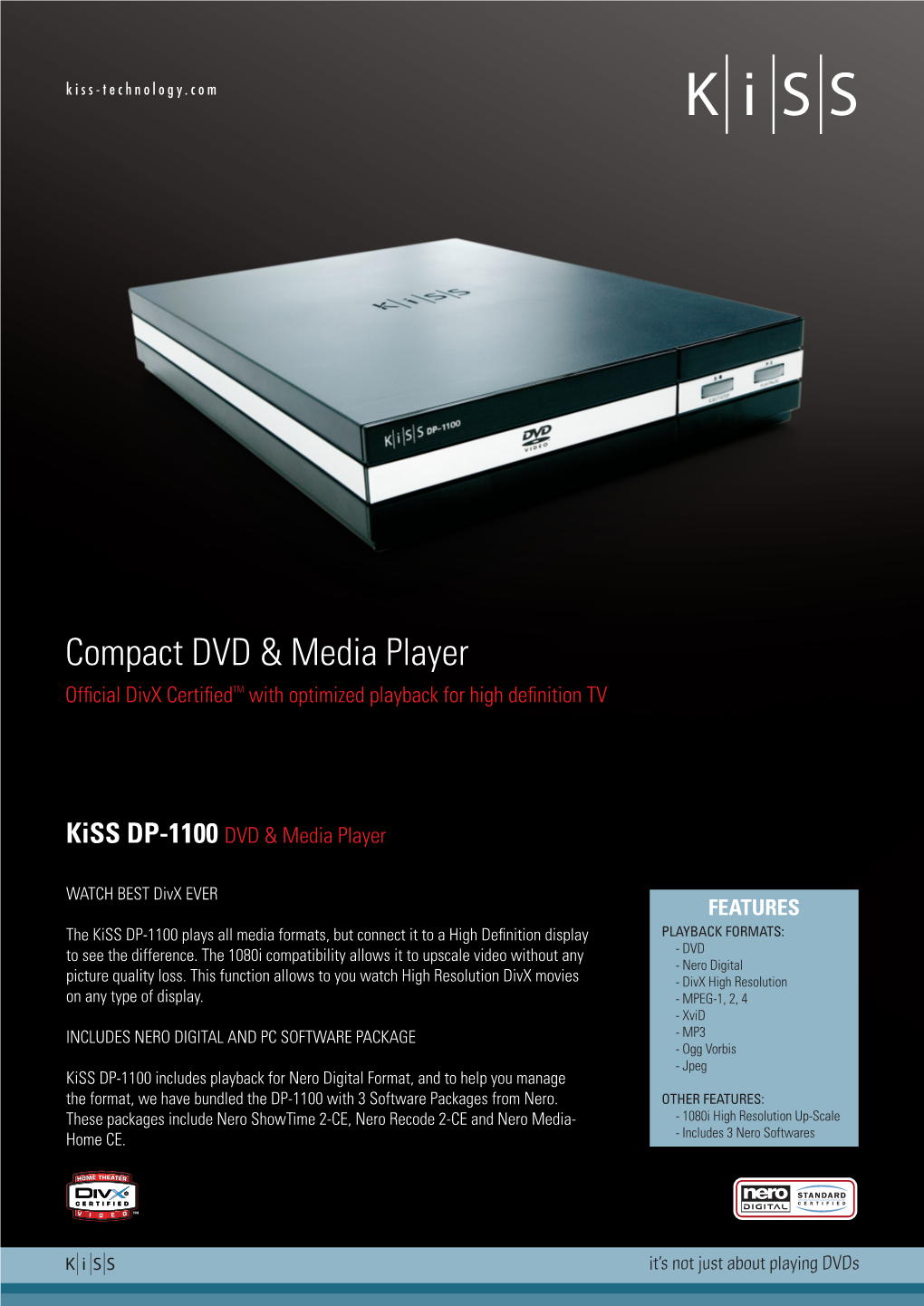 Compact DVD & Media Player