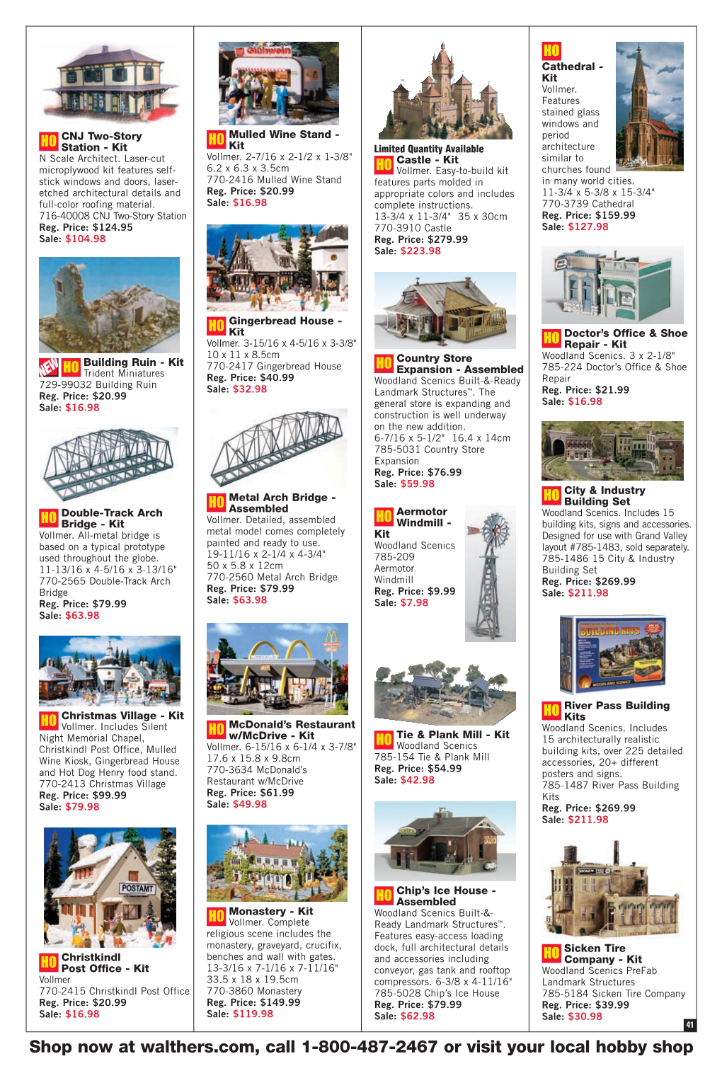 Shop Now at Walthers.Com, Call 1-800-487-2467 Or Visit Your Local Hobby Shop 42-March2012flyer.Ps 2/2/12 5:31 PM Page 42