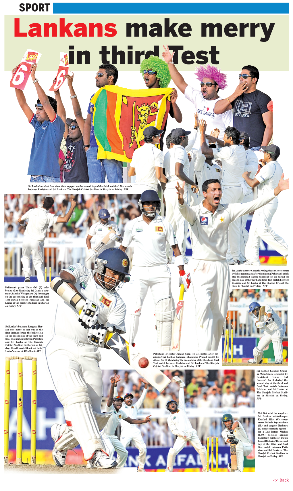 Lankans Make Merry in Third Test