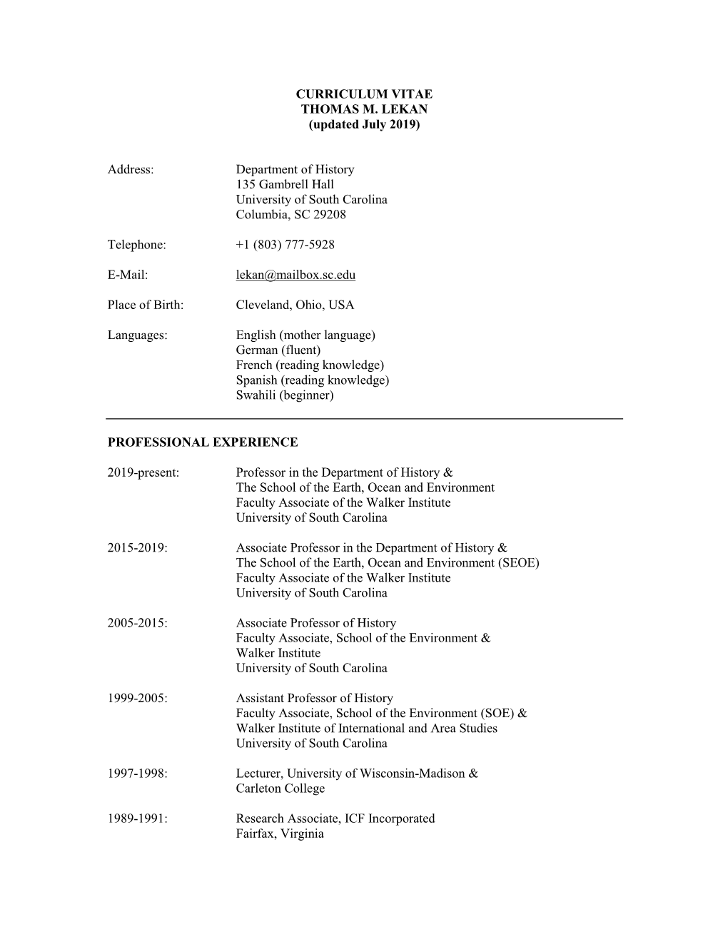 Curriculum Vitae [Pdf]