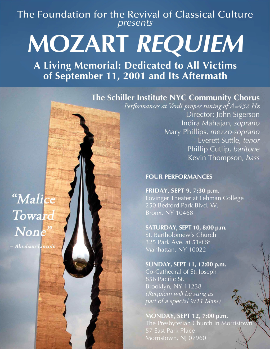 Concert Program