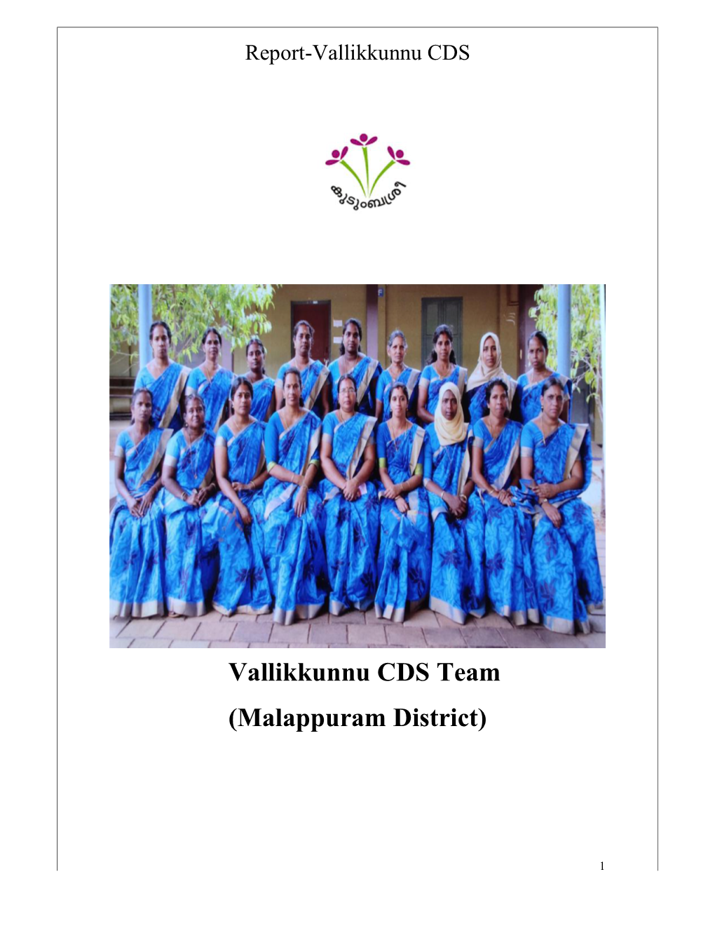 Vallikkunnu CDS Team (Malappuram District)