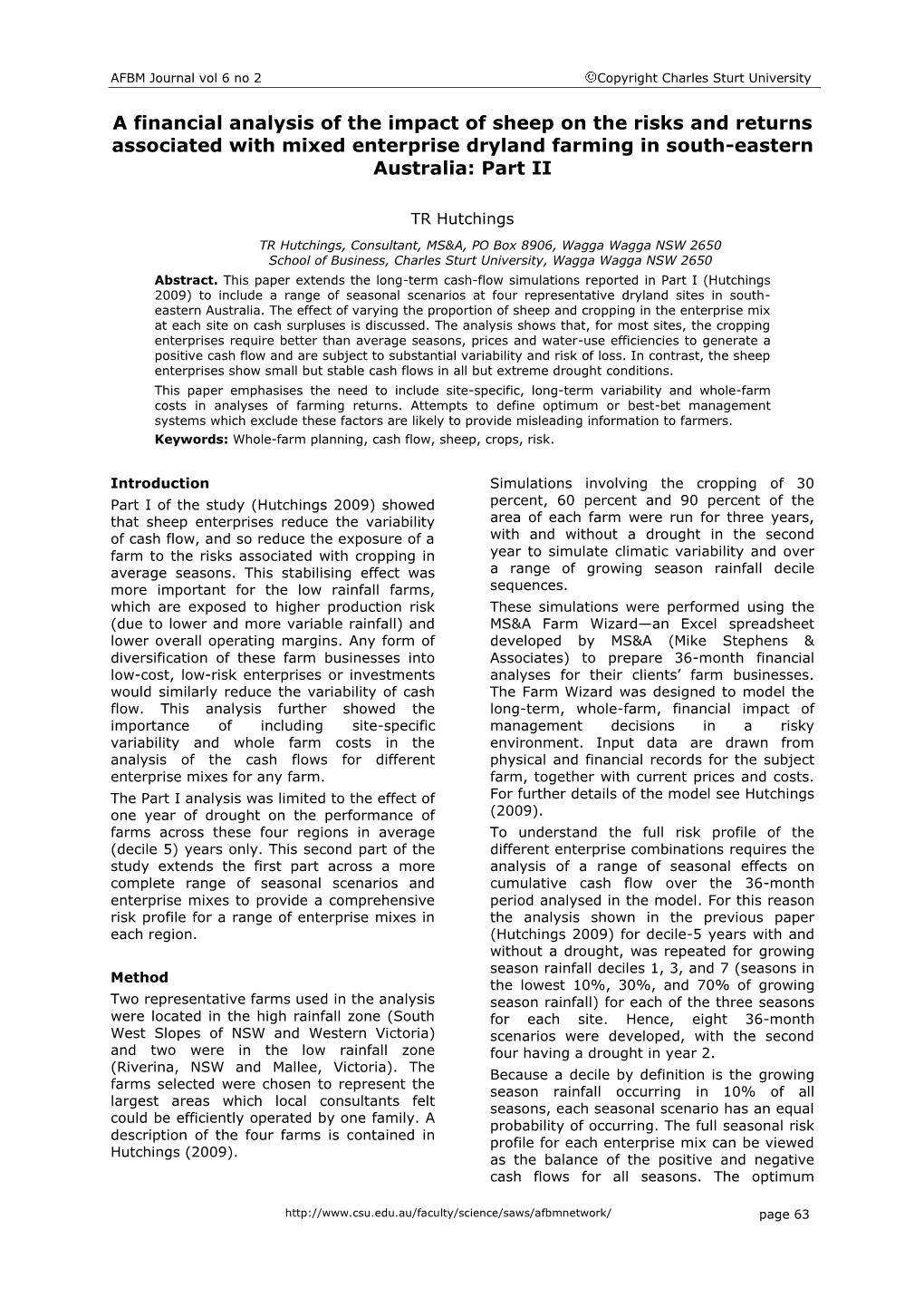 Towards Farming-Systems Change from Value-Chain Optimization in The