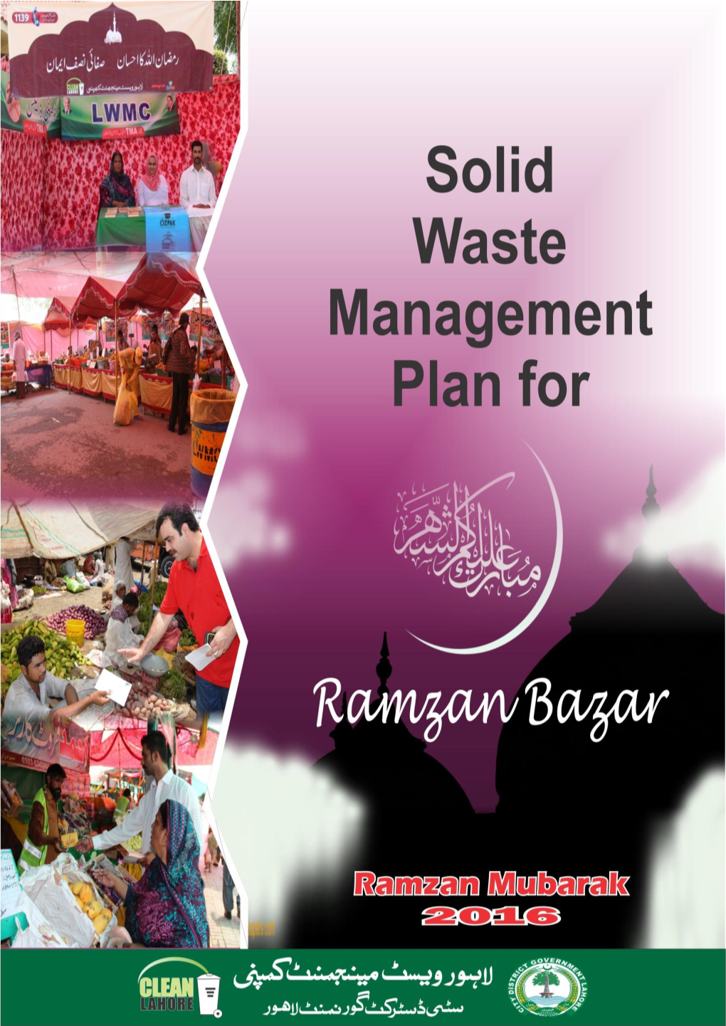 Solid Waste Management Plan for the Month of Ramzan