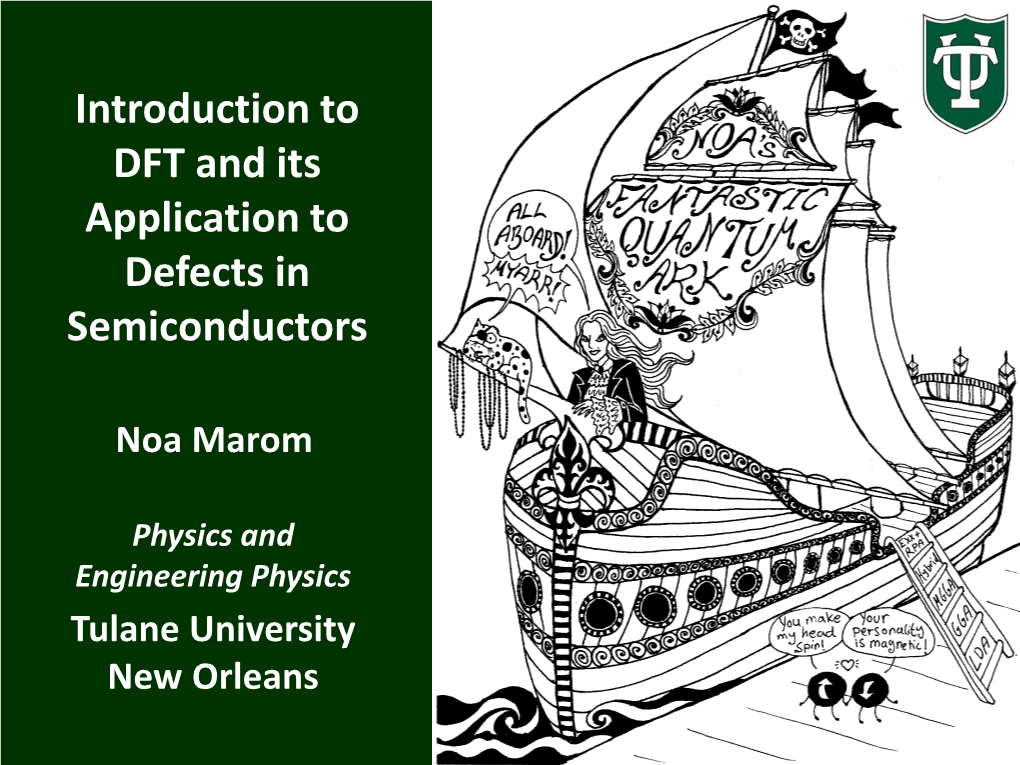 (DFT) and Its Application to Defects in Semiconductors