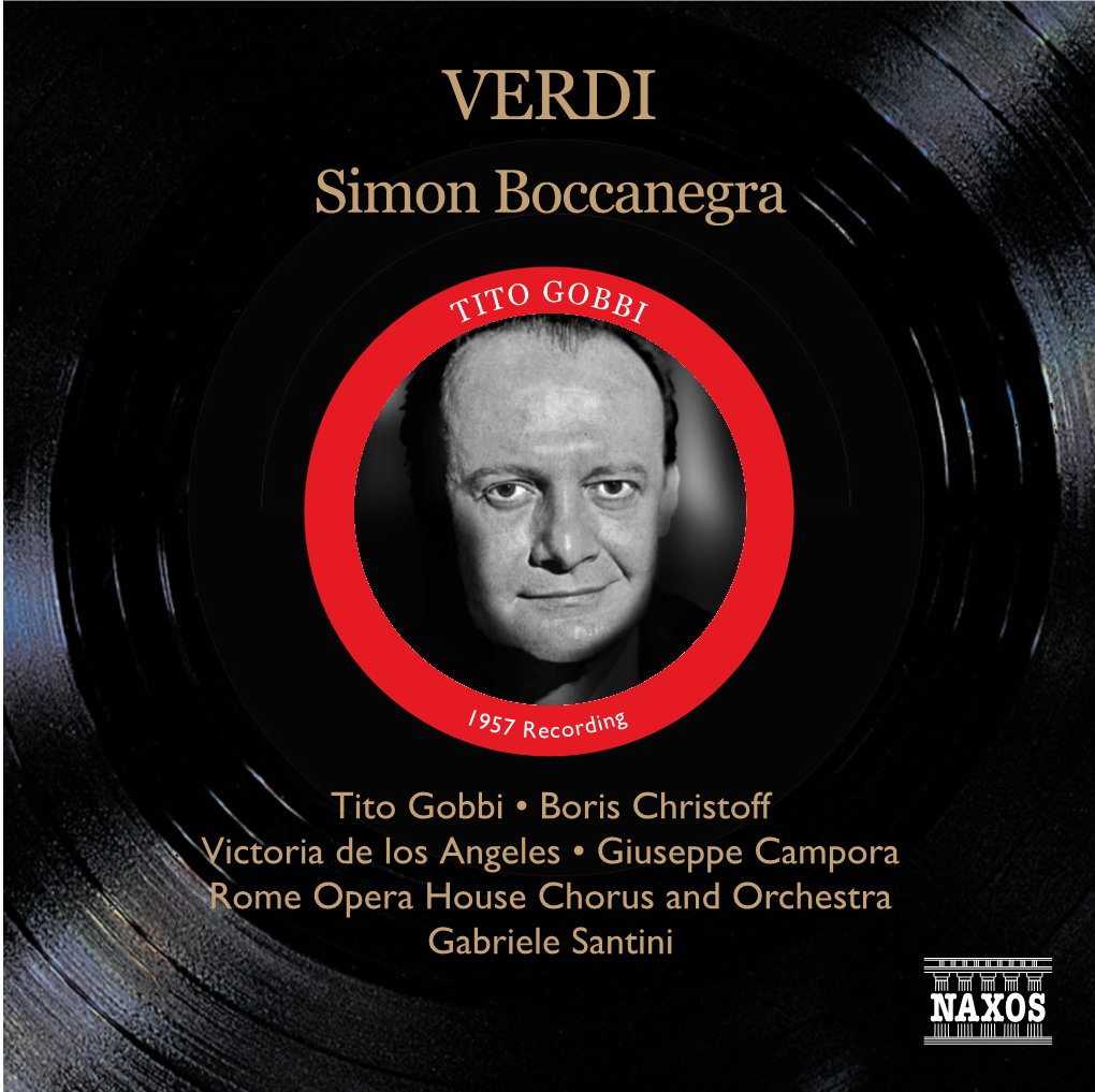 VERDI Also Available Simon Boccanegra