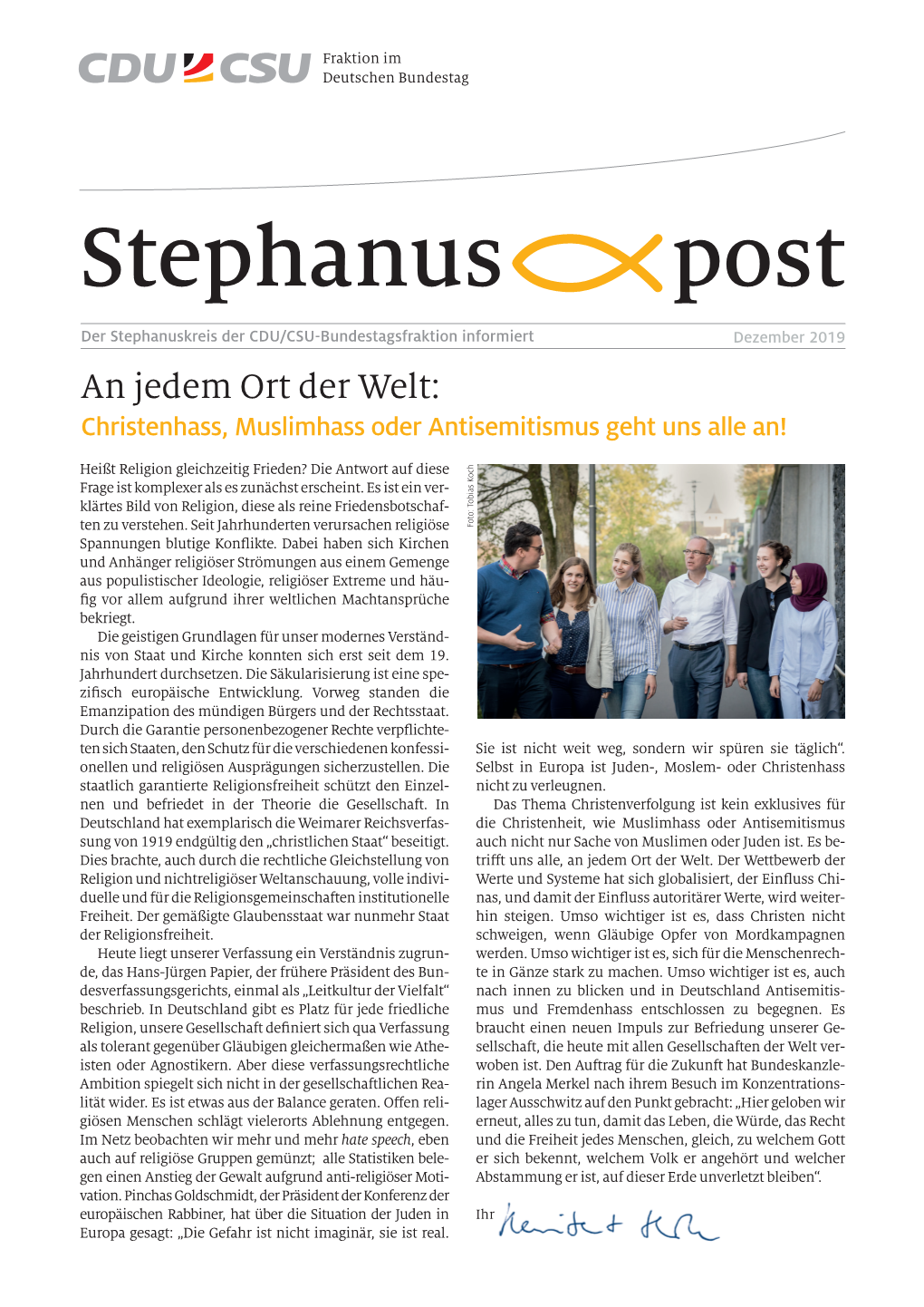 Stephanuspost Nr. 7 | Dezember 2019