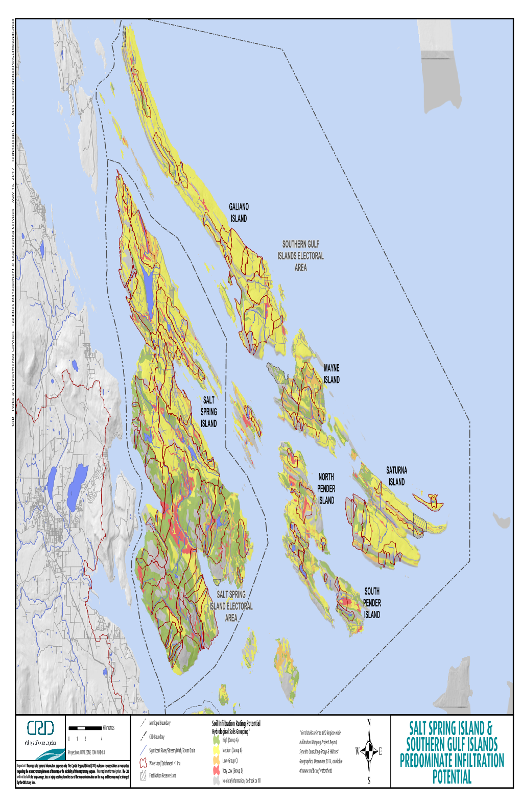 Salt Spring Island & Southern Gulf Islands Predominate