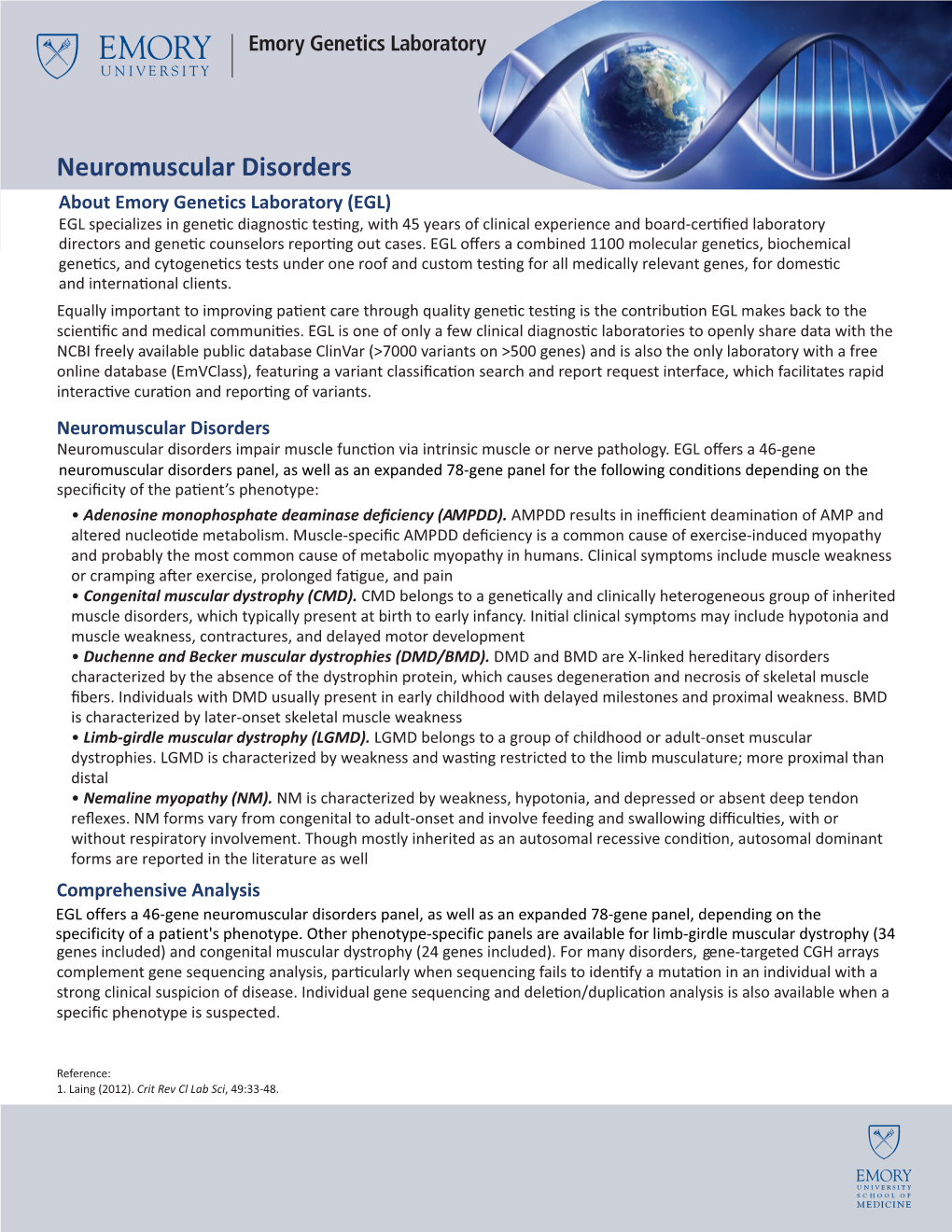 Neuromuscular Disorders