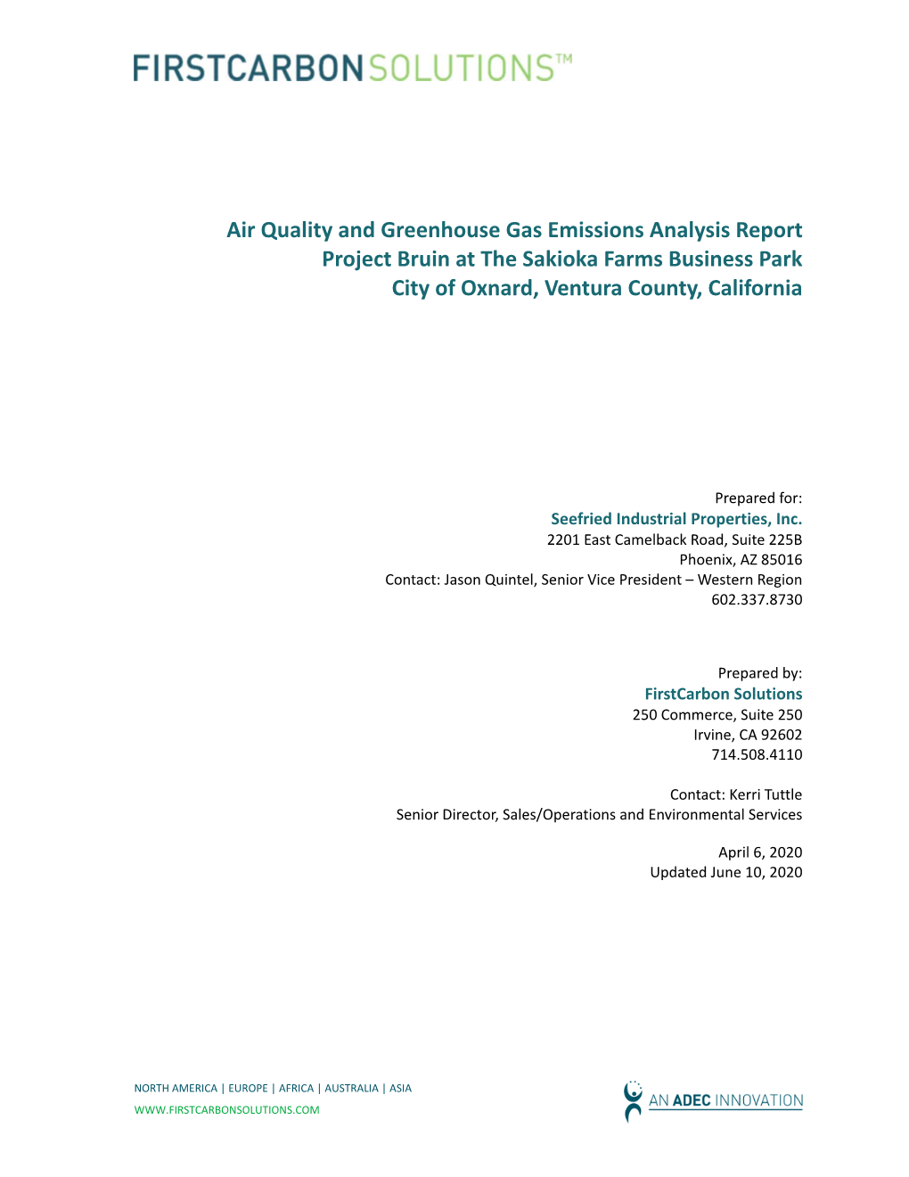 Project Bruin AQ-GHG Report.Docx THIS PAGE INTENTIONALLY LEFT BLANK Caleemod Model Output