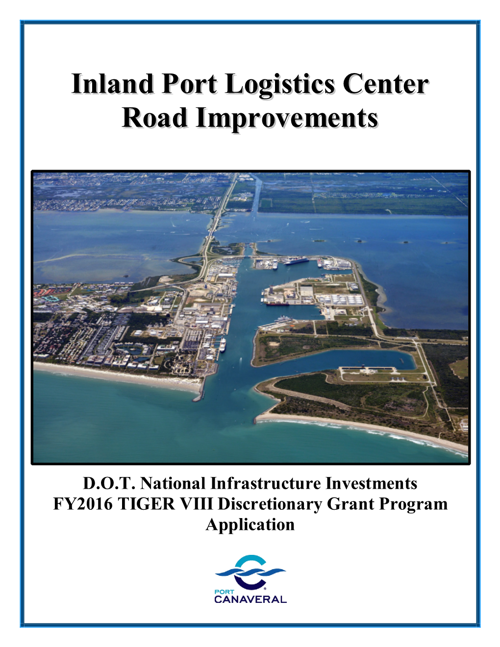 Inland Port Logistics Center Road Improvements