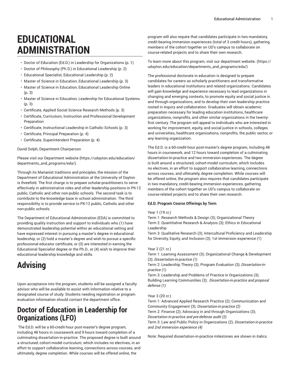 Educational Administration 1