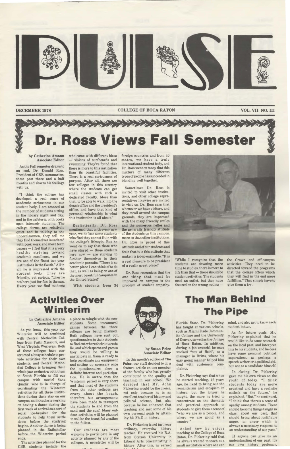 December 1978 College of Boca Raton Vol