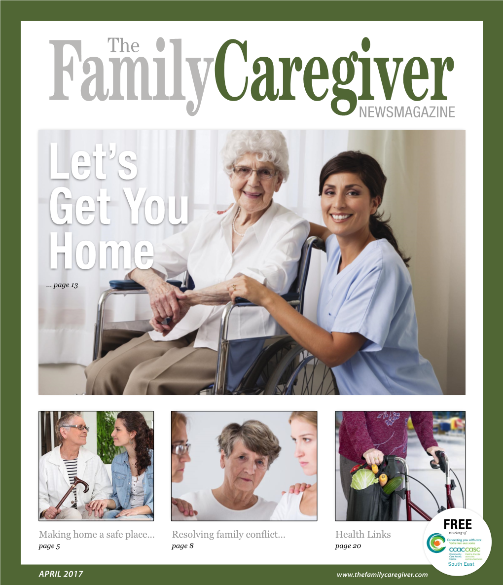 Family Caregiver Newsmagazine April 2017.Pdf